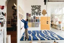 Hem Tappeto Monster, 250 X 350 Cm, Blu Oltremare - Bianco Naturale -Vendite Tappeti 016ac962 8018 4e99 bd78 4f7e78514cb7