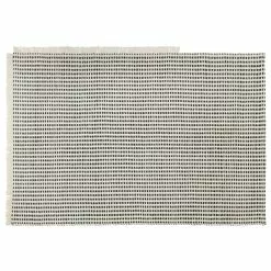 Ferm LIVING Tappeto Way, 140 X 200 Cm, Bianco Naturale - Blu Scuro