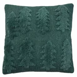 MUM's Fodera Per Cuscino Forest, 45 X 45 Cm, Verde Bosco