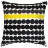 Marimekko Fodera Per Cuscino Räsymatto, Bianco-nero-grigio-giallo 2 Marimekko Fodera Per Cuscino Räsymatto, Bianco-nero-grigio-giallo -Vendite Tappeti 108 Marimekko SS2018 TH