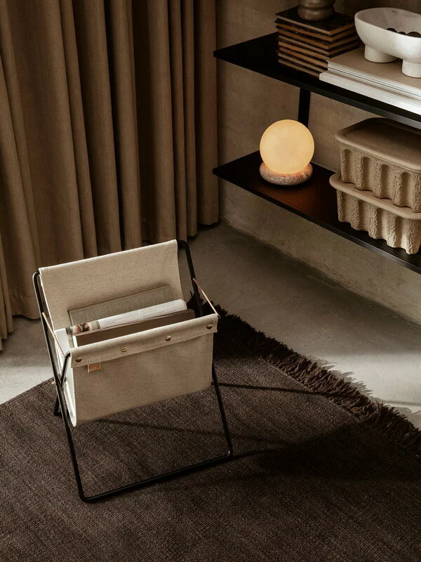 Ferm LIVING Tappeto Kelim, Dark Melange, 160 X 250 Cm 5 Ferm LIVING Tappeto Kelim, Dark Melange, 160 X 250 Cm - immagine 3