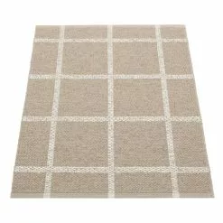 Pappelina Tappeto Ada 70 X 100 Cm, Dark Linen - Stone Metallic