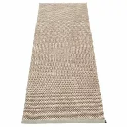 Pappelina Tappeto Effi 70 X 200 Cm, Warm Grey - Brown - Vanilla