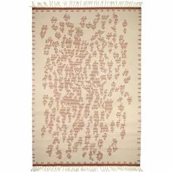 Finarte Tappeto Saaristo 140 X 200 Cm, Bianco - Terra