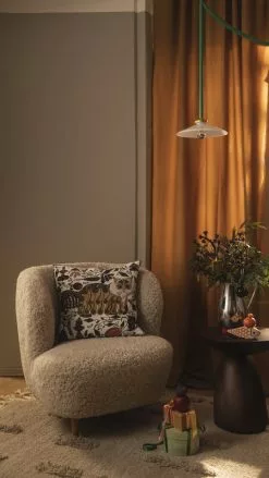 Klaus Haapaniemi & Co Fodera Per Cuscino Les Chats Norma, Lino -Vendite Tappeti 2021 09 30 FDS Valmiit VVV 40 1