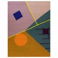 Finarte Tappeto Zeniitti 200 X 300 Cm, Rosa - Marrone