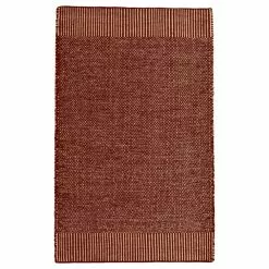 Woud Tappeto Rombo, 90 X 140 Cm, Ruggine