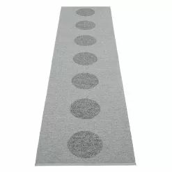 Pappelina Tappeto Vera 2.0, 70 X 280 Cm, Grigio