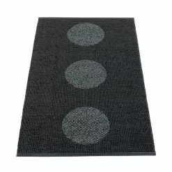 Pappelina Tappeto Vera 2.0, 70 X 120 Cm, Nero