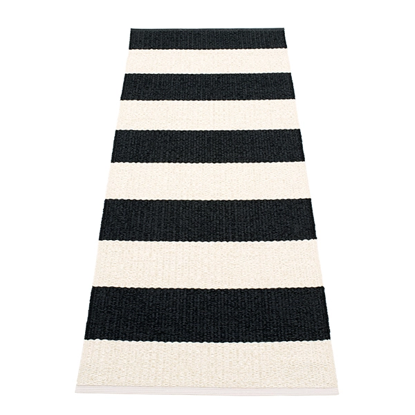 Pappelina Tappeto Bob 70 X 200 Cm, Nero - Vaniglia 3 Pappelina Tappeto Bob 70 X 200 Cm, Nero - Vaniglia