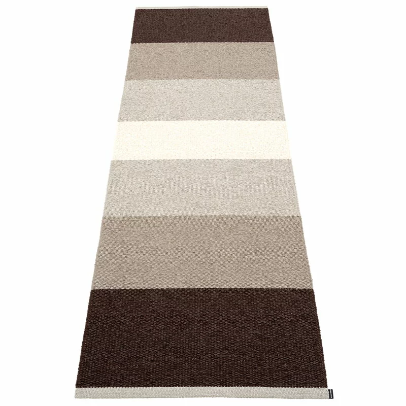 Pappelina Tappeto Kim 70 X 240 Cm, Marrone Scuro 3 Pappelina Tappeto Kim 70 X 240 Cm, Marrone Scuro