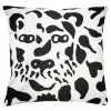 Iittala Fodera Per Cuscino OTC Cheetah, 47 X 47 Cm, Nero - Bianco