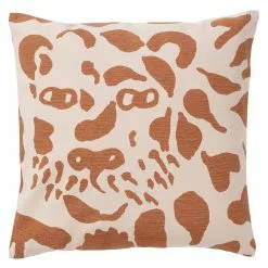 Iittala Fodera Per Cuscino OTC Cheetah, 47 X 47 Cm, Marrone