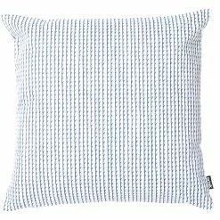 Artek Fodera Per Cuscino Rivi 50 X 50 Cm, Bianco - Blu