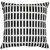 Artek Fodera Per Cuscino Siena 50 X 50 Cm, Nero - Bianco