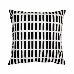 Artek Fodera Per Cuscino Siena 40 X 40 Cm, Nero - Bianco