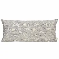 Ferm LIVING Cuscino Stream, Lungo, Bianco Naturale