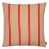 Ferm LIVING Cuscino Grand, 50 X 50 Cm, Camel - Rosso 2 Ferm LIVING Cuscino Grand, 50 X 50 Cm, Camel - Rosso -Vendite Tappeti 5013FermLiving AK