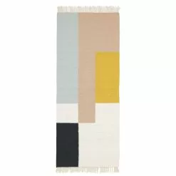 Ferm LIVING Runner Kelim Squares, 70 X 180 Cm
