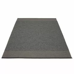 Pappelina Tappeto Edit, 140 X 200, Nero