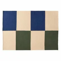 Hay Tappeto Ethan Cook Flat Works, 170 X 240 Cm, Peach Green Check