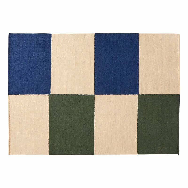 Hay Tappeto Ethan Cook Flat Works, 170 X 240 Cm, Peach Green Check 3 Hay Tappeto Ethan Cook Flat Works, 170 X 240 Cm, Peach Green Check