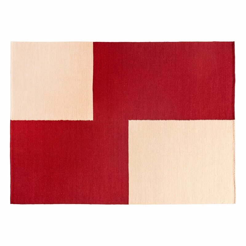 Hay Tappeto Ethan Cook Flat Works, 170 X 240 Cm, Red Offset 3 Hay Tappeto Ethan Cook Flat Works, 170 X 240 Cm, Red Offset