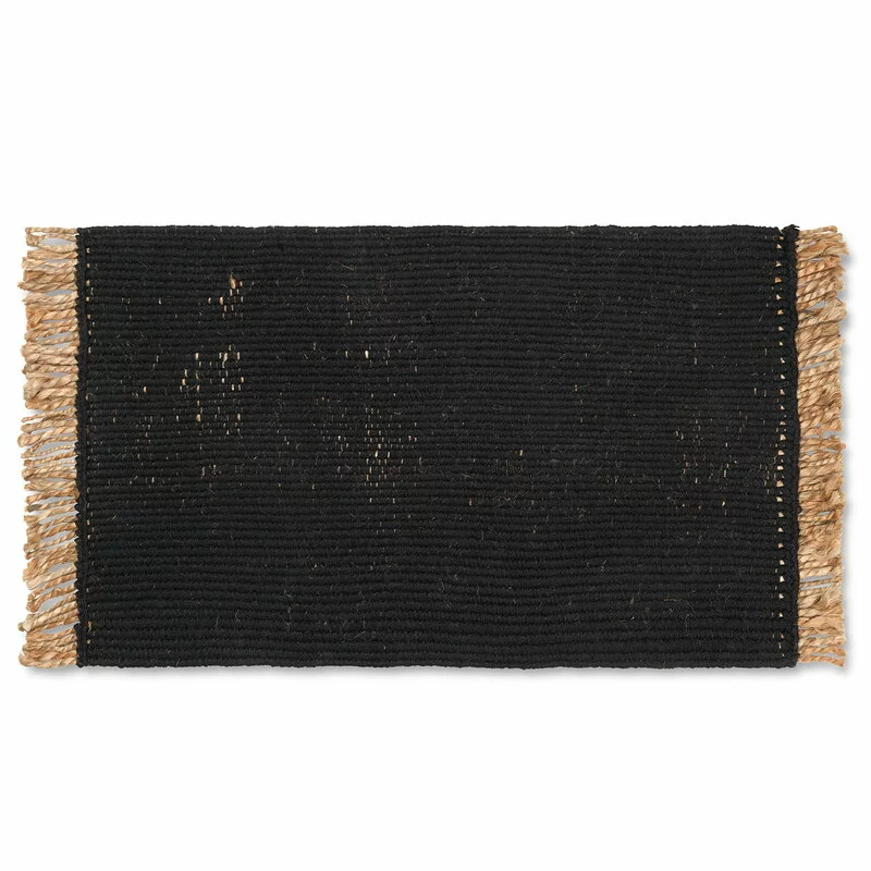 Ferm LIVING Zerbino Mat, 80 X 50 Cm, Nero - Naturale 3 Ferm LIVING Zerbino Mat, 80 X 50 Cm, Nero - Naturale