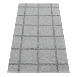 Pappelina Tappeto Ada 70 X 150 Cm, Grigio - Granit Metallic