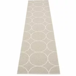 Pappelina Tappeto Boo 70 X 300 Cm, Lino - Vaniglia