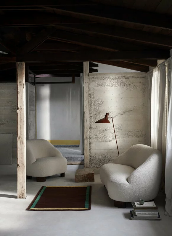 &Tradition Tappeto Framed AP13, 90 X 140 Cm, Color Prugna 4 &Tradition Tappeto Framed AP13, 90 X 140 Cm, Color Prugna - immagine 2