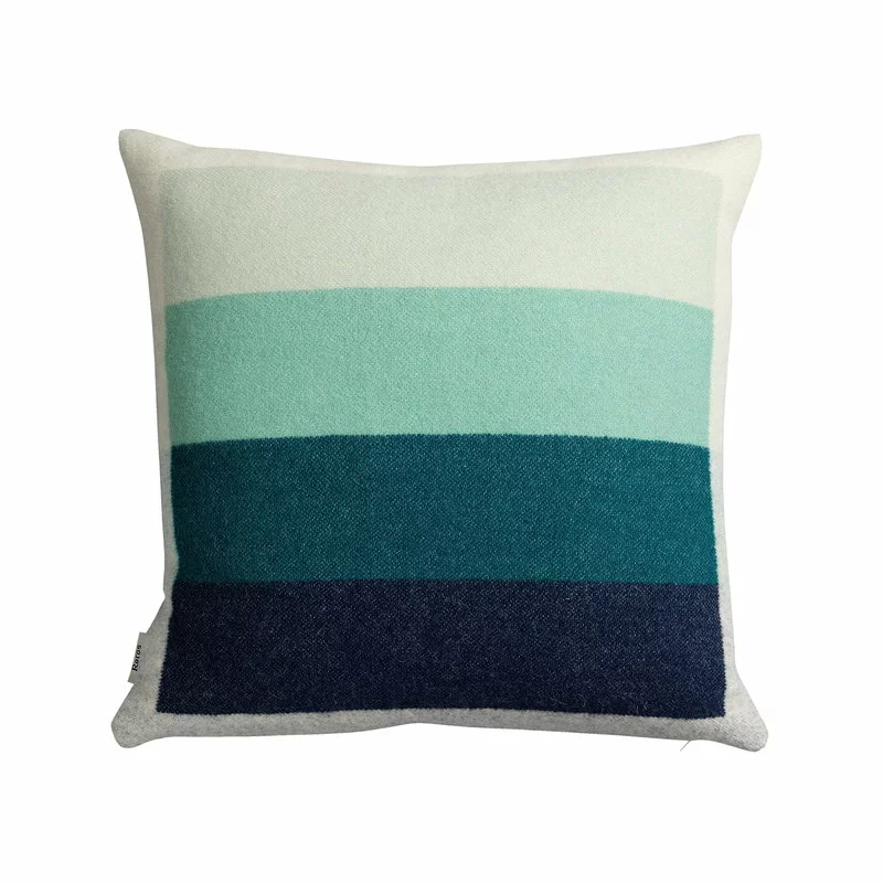 Røros Tweed Cuscino Åsmund Bold, 50 X 50 Cm, Rosso - Turchese 3 Røros Tweed Cuscino Åsmund Bold, 50 X 50 Cm, Rosso - Turchese