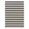 Woodnotes Tappeto Big Stripe In-Out, Grigio Melange - Sabbia Chiara 1 Woodnotes Tappeto Big Stripe In-Out, Grigio Melange - Sabbia Chiara -Vendite Tappeti Big Stripe 15420205 col melange grey light sand ends with fringes in out woodnotes U