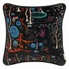 Klaus Haapaniemi & Co Fodera Per Cuscino Black Lake, Velluto Di Cotone -Vendite Tappeti Black Lake velvet cushion