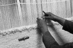 Sera Helsinki Tappeto Laine Annodato, Bianco Naturale - Marrone -Vendite Tappeti DFA PLC AIDA MULUNEH SERA HELSINKI OCTOBER 2017 0642