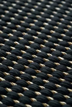 Vendite Tappeti -Vendite Tappeti Duetto 1 17101002 colnatural black hand woven 2 detail
