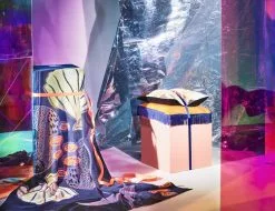 Finarte Fodera Per Cuscino Paletti 50 X 50 Cm, Arancione -Vendite Tappeti Finarte Blending Souvenirs Paletti orange mood