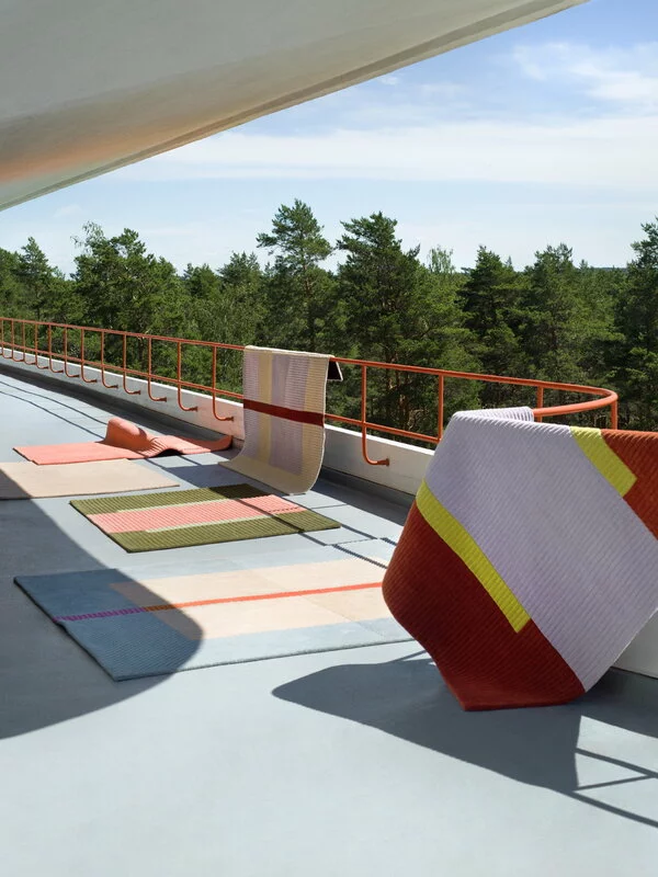 Finarte Tappeto Umbra, Lilla - Ruggine 4 Finarte Tappeto Umbra, Lilla - Ruggine - immagine 2