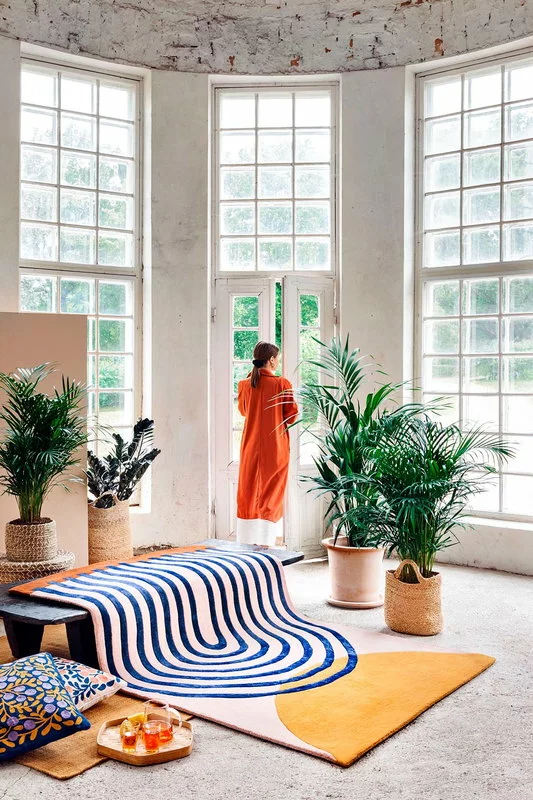 Finarte Tappeto Atrium, Rosa-oro 5 Finarte Tappeto Atrium, Rosa-oro - immagine 3