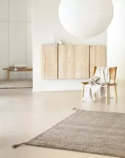 Woodnotes Tappeto Grid, Bianco - Cammello -Vendite Tappeti Hand knotted wool rug Uni 18500505 col. camel woodnotes 10