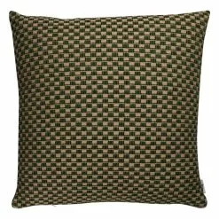 Røros Tweed Cuscino Isak, 60 X 60 Cm, Green Meadow -Vendite Tappeti ISAK CUSHIONS 105351 Green Meadow BACK white