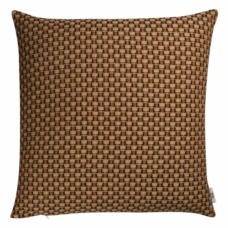 Røros Tweed Cuscino Isak, 60 X 60 Cm, Chestnut 4 Røros Tweed Cuscino Isak, 60 X 60 Cm, Chestnut - immagine 2