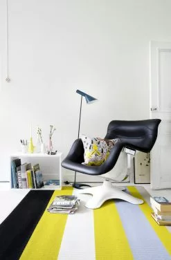 Klaus Haapaniemi & Co Fodera Per Cuscino Crane, Lino-cotone, Grigia -Vendite Tappeti Lukunurkka 1 HIRES mindre