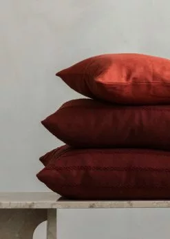 Menu Cuscino Losaria, 60 X 60 Cm, Rosso -Vendite Tappeti MENU Losaria Pillow Androgyne Lounge Table 2