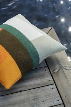 Røros Tweed Cuscino Mikkel, 50 X 50 Cm, Arancione -Vendite Tappeti MIKKEL 103755