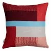 Røros Tweed Cuscino Mikkel, 50 X 50 Cm, Rosso -Vendite Tappeti MIKKEL CUSHIONS RED 103754 white