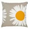 Marimekko Fodera Per Cuscino Auringonkukka, 50x50 Cm, Beige-bianco-giallo -Vendite Tappeti MM 231 auringonkukkai cushion cover 50x50cm FR1