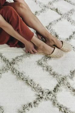 Finarte Tappeto Tie 140 X 200 Cm, Grigio -Vendite Tappeti Matto9