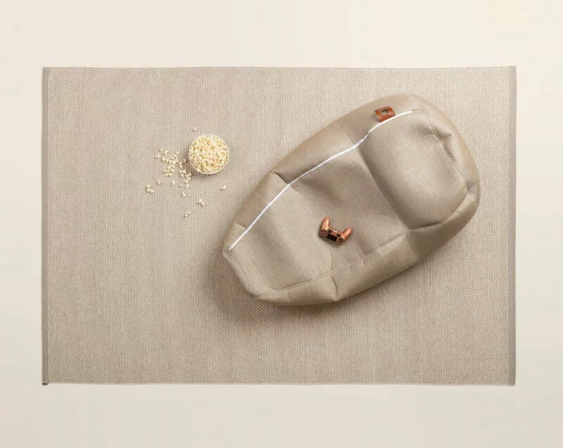 Pappelina Tappeto Effi 85 X 160 Cm, Mud - Beige - Vanilla 7 Pappelina Tappeto Effi 85 X 160 Cm, Mud - Beige - Vanilla - immagine 5