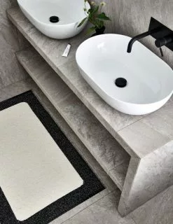 Pappelina Tappeto Ilda, 70 X 180 Cm, Nero - Vaniglia -Vendite Tappeti Pappelina ilda black 2 1